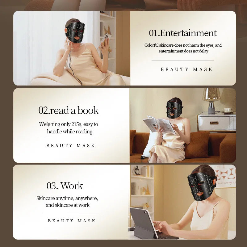 Led Masker: Roodlichttherapie voor thuis